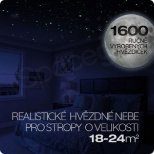 Hvězdné nebe na strop pokoje