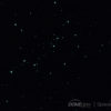 Realistické noční nebe vytvořené z hvězdiček Spaceglo